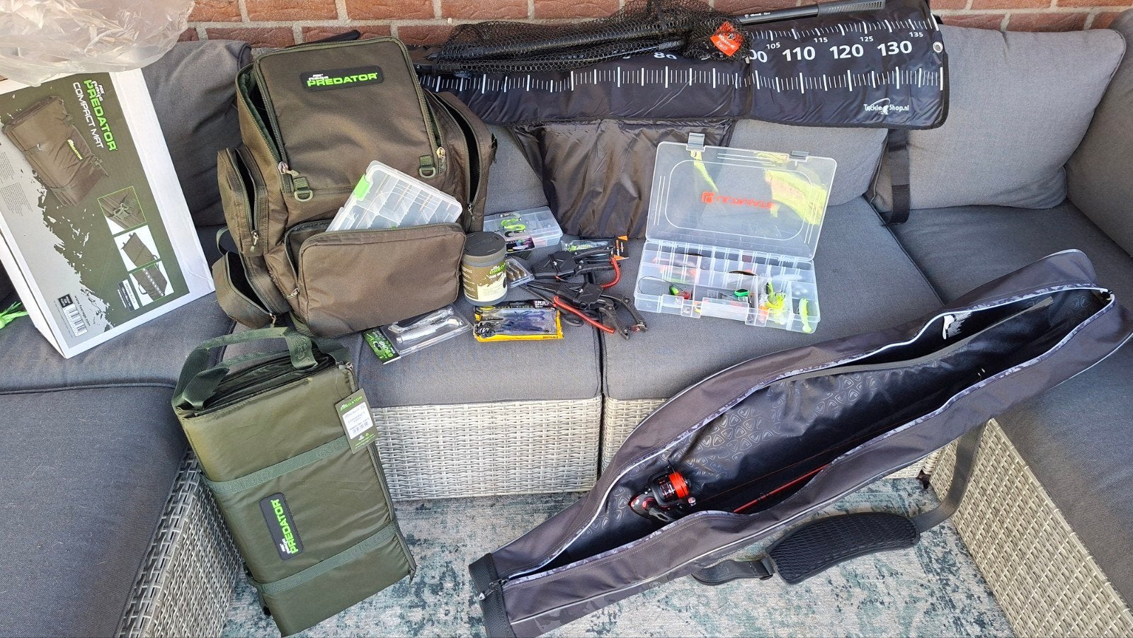 complete set voor het roofvissen / Streetfishing nieuw, Watersport en Boten, Ophalen, Nieuw