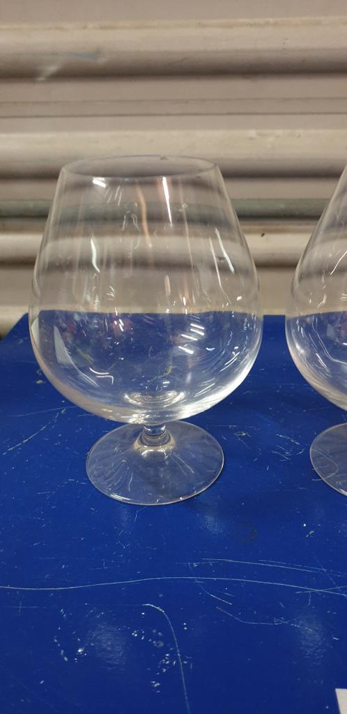cognac glazen groot, Ophalen of Verzenden, 'T Olde Gre-j, Info@toldegrej.nl, Endepoelstraat 20f Didam