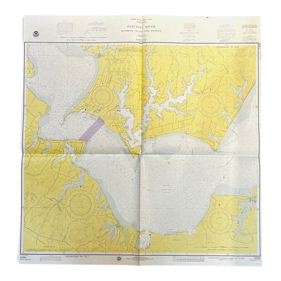 Map met diverse zeekaarten, Watersport en Boten, Ophalen of Verzenden, Gebruikt, Overige typen