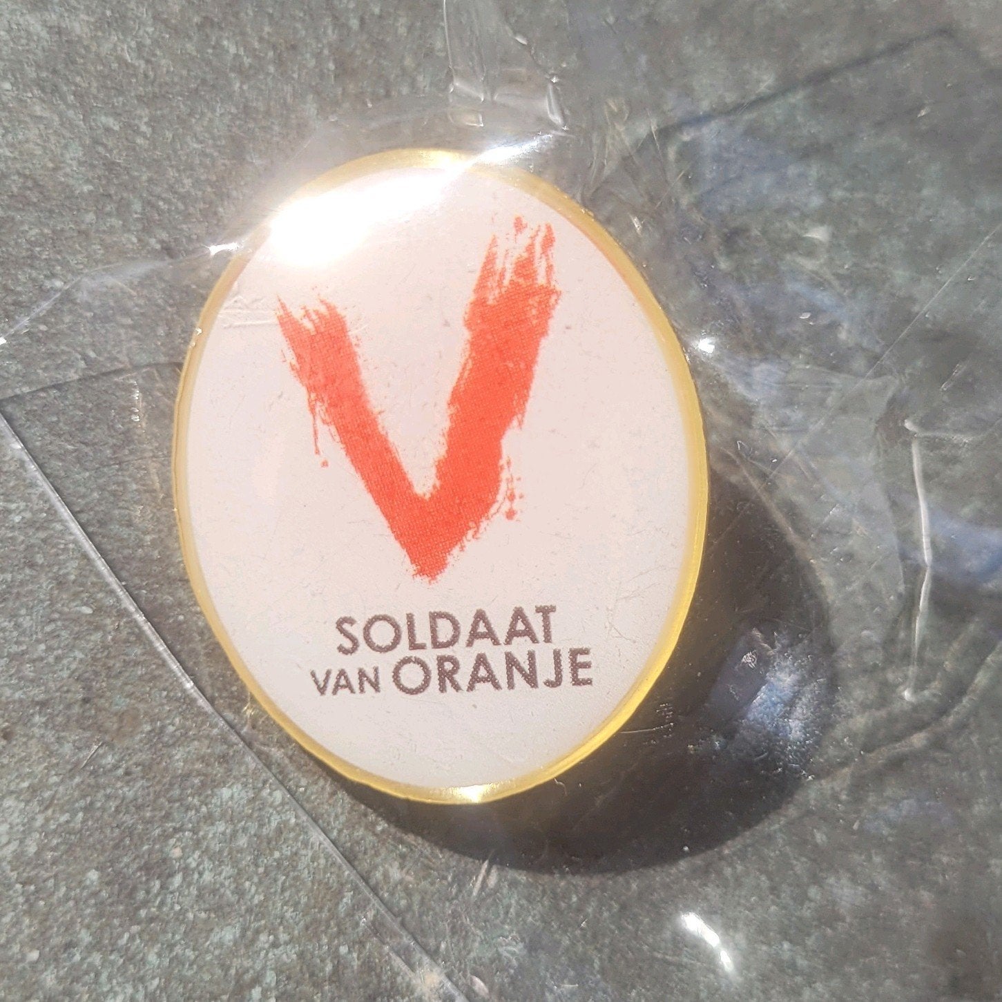 Soldaat van Oranje musical pin, Verzenden, Nieuw