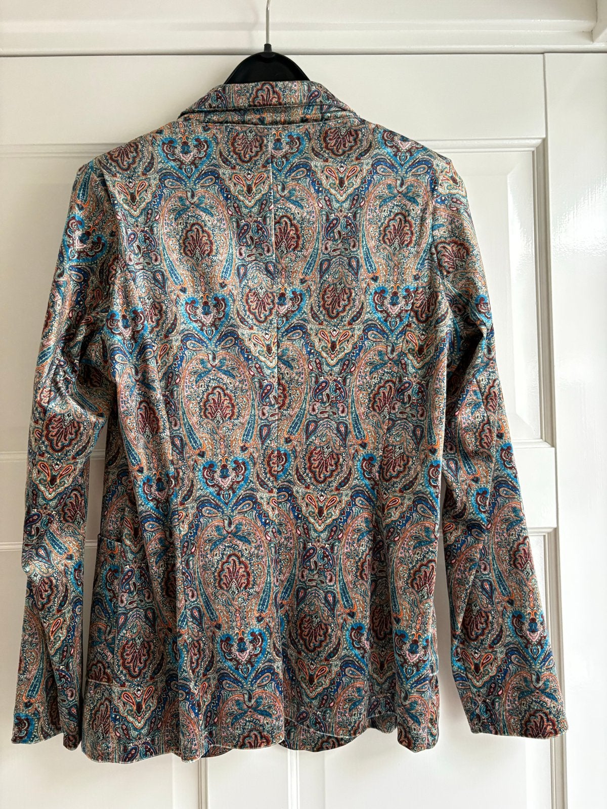 Tessa Koops Jasje met Paisley Print Maat M, Maat 38/40 (M), Zo goed als nieuw, Jasje, Meerkleurig