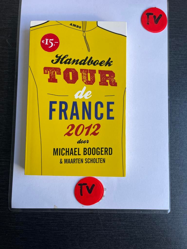 Handboek Tour de France 2012 door Michael Boogerd, Ophalen of Verzenden, Zo goed als nieuw, Lopen en Fietsen