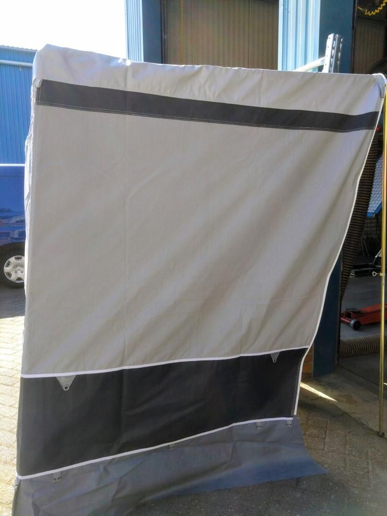 Dorema uitbouw slaapcabine 200x130 antraciet met pees, Ophalen, Zo goed als nieuw, Ten Cate All Season 240g/m2, Dorema