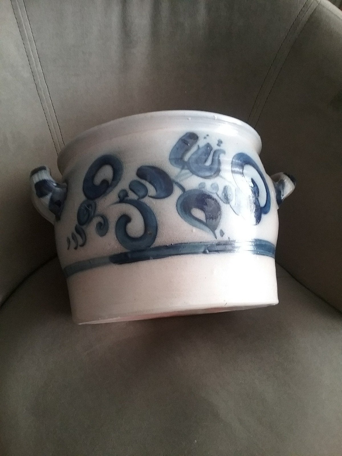 ANTIEKE GROTE KEULSE POT...., Ophalen of Verzenden