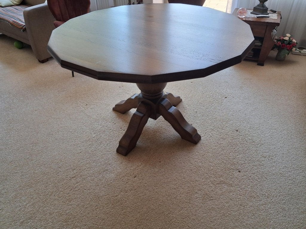 Ronde Eettafel + Salontafel