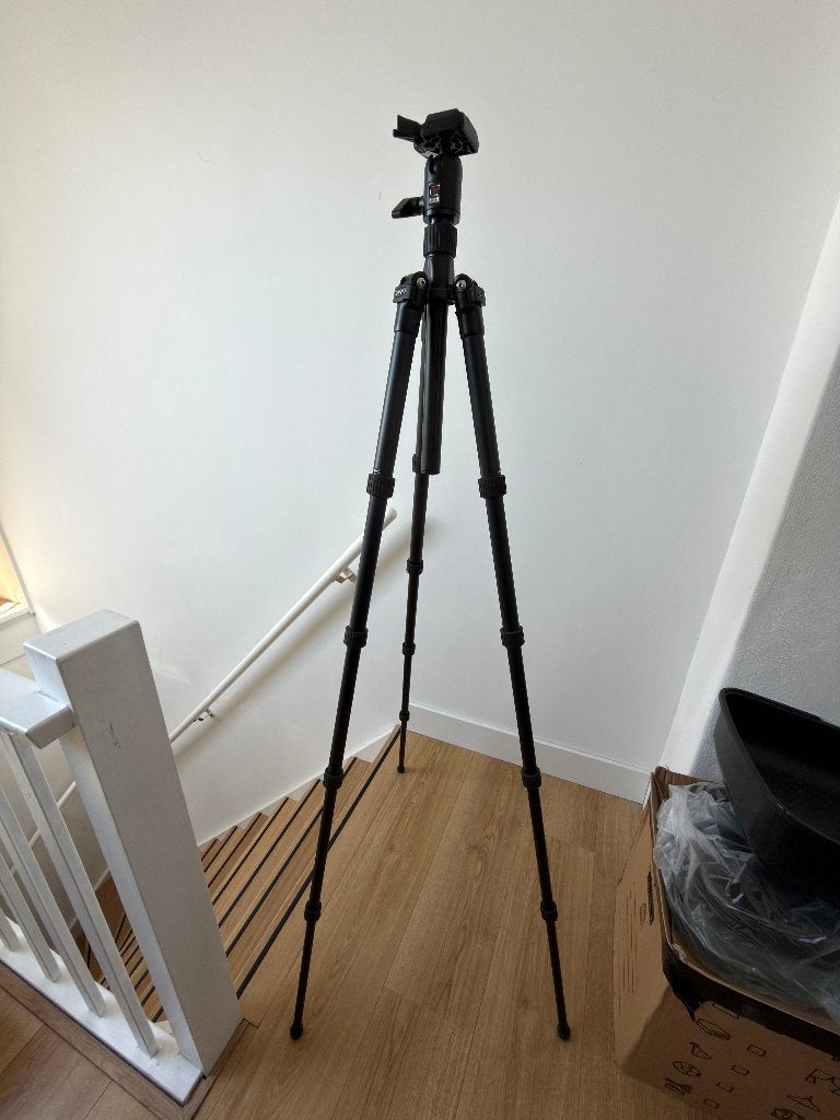Stevig Benro A-269M8 statief met BH1-M balhoofd, Balhoofd, Zo goed als nieuw, 150 tot 175 cm, Benro