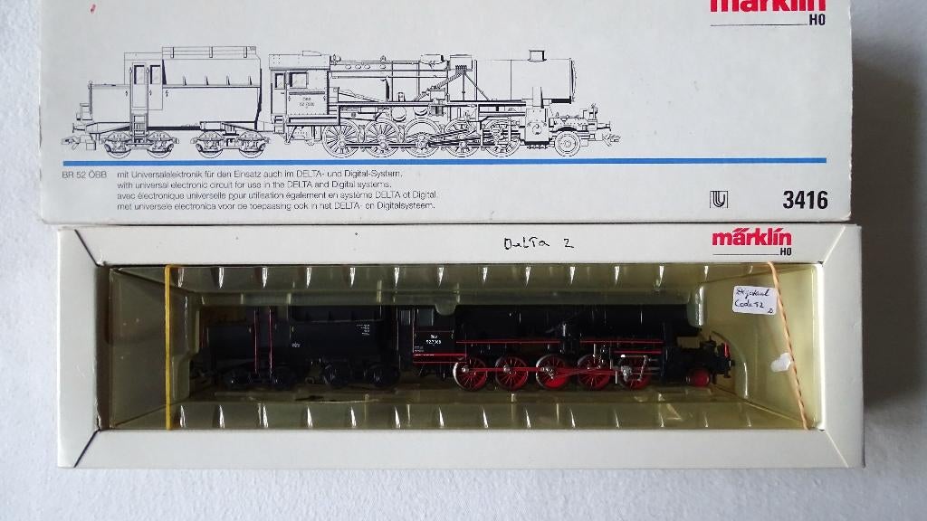marklin lok, Ophalen, Wisselstroom, Locomotief, Zo goed als nieuw