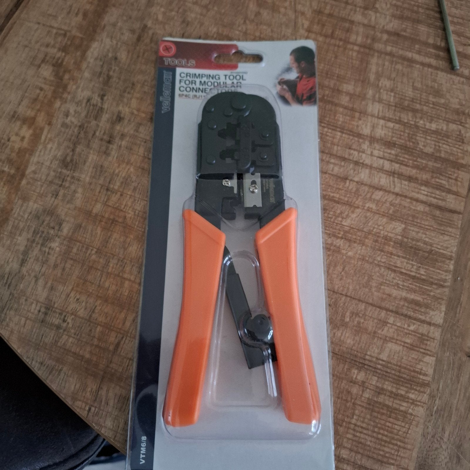 Krimptang voor modulaire connectoren (RJ11, RJ12, RJ45), Doe-het-zelf en Verbouw, Ophalen of Verzenden, Nieuw, Tang, Overige merken