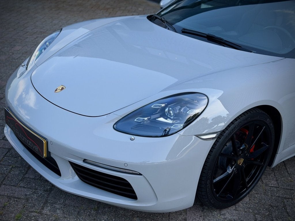 Porsche 718 Cayman 2.0 PDK|SPORTUITLAAT|KREIDE|18 W|PASM|BOS, Auto's, Porsche, Gebruikt, 4 cilinders, Bedrijf, 2 stoelen