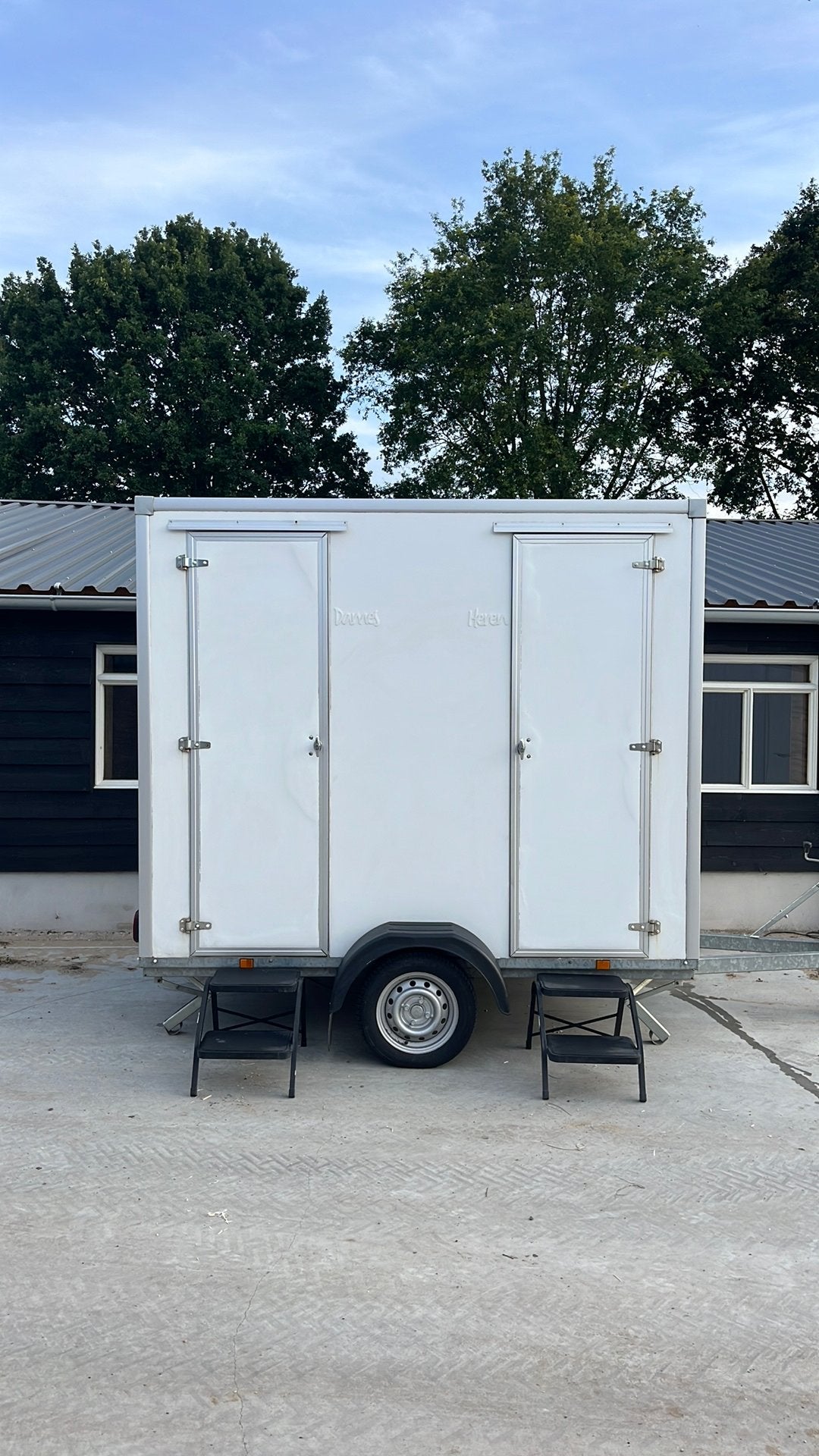 Toiletwagen 1-1 te koop!!, Ophalen of Verzenden, Zo goed als nieuw, Carnaval