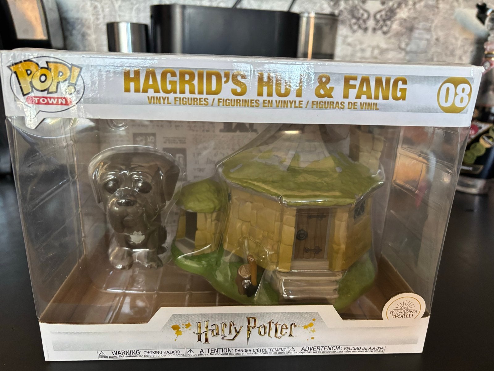 Funko Pop! Town Harry Potter: Hagrid's Hut & Fang, Ophalen of Verzenden, Nieuw