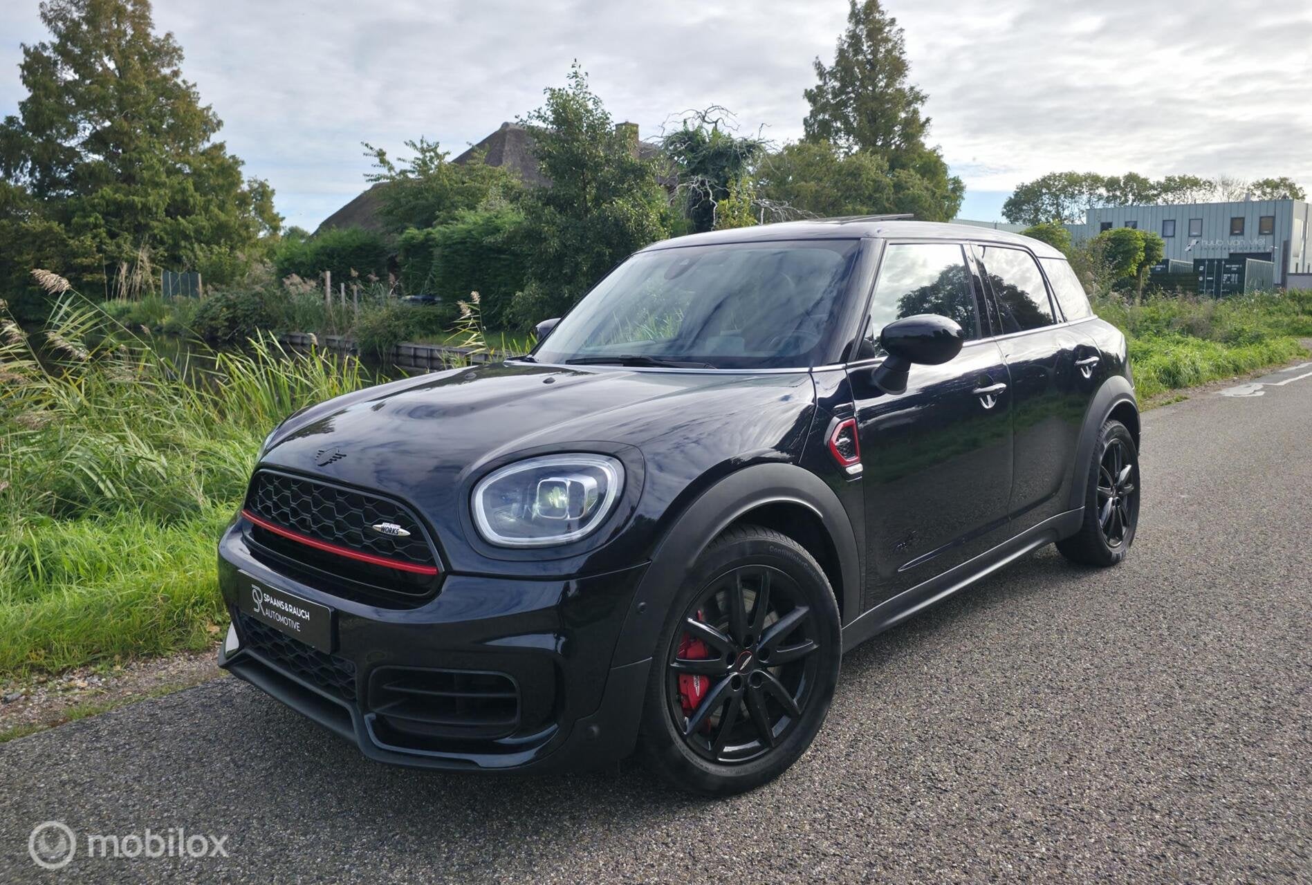 Mini Countryman 2.0 John Cooper Works ALL4 / Pano / HUD, Auto's, 1998 cc, Gebruikt, Zwart, Adaptive Cruise Control