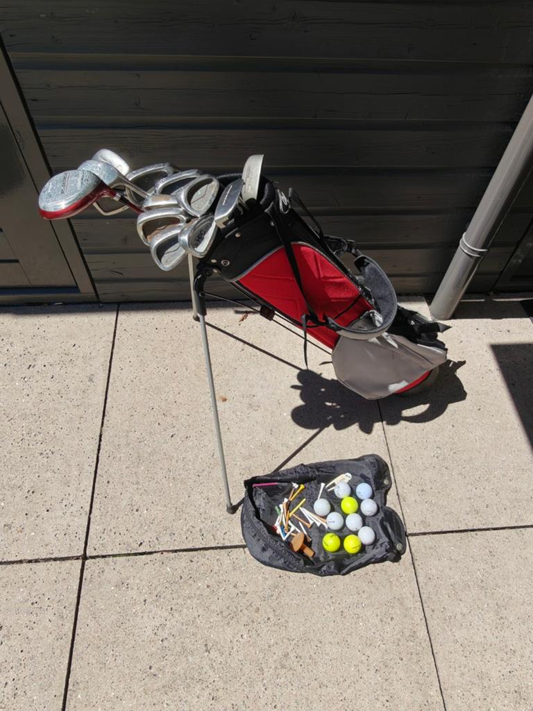 Complete golfset voor dames in golftas, Ophalen of Verzenden, Gebruikt, Set, Overige merken