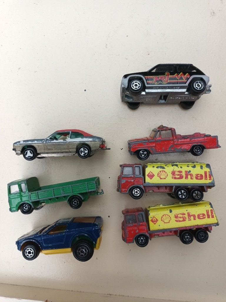 Kavel met Majorette modellen., Verzenden, Gebruikt, Auto