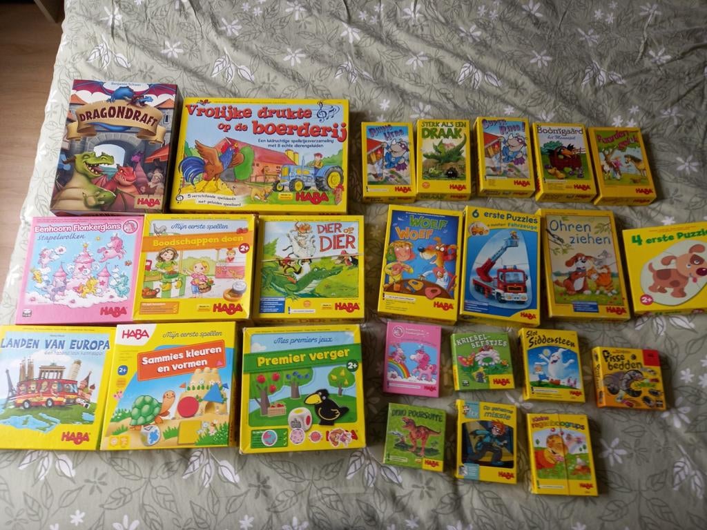 HABA SPELLEN ,v.a. 4 euro tot 10 euro., Ophalen of Verzenden