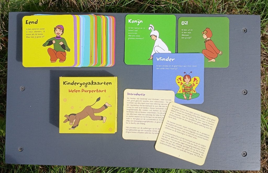 Foto 13 van Grote set kinder(yoga & coaching)-kaarten: 8 complete sets