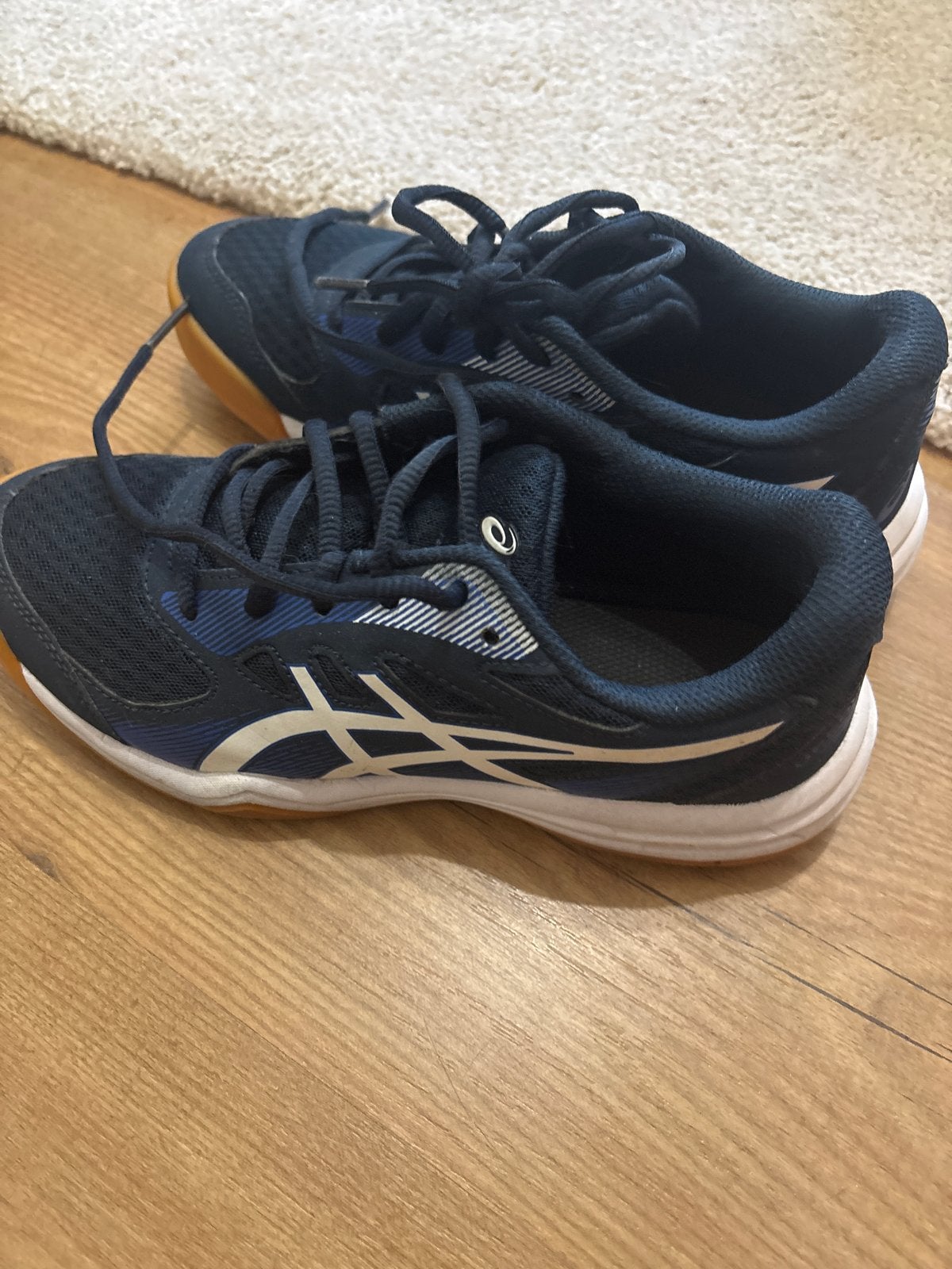 Asics gymschoenen - Maat 36 - Gebruikt, Kleding | Dames, Ophalen, Gedragen, Blauw, Sportschoenen