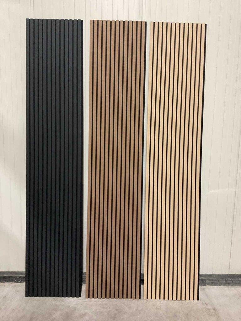 Akoestische wandpanelen | lattenwand alle 3 kleuren nieuw ‼️, Doe-het-zelf en Verbouw, Platen en Panelen, Ophalen, Nieuw, Hout