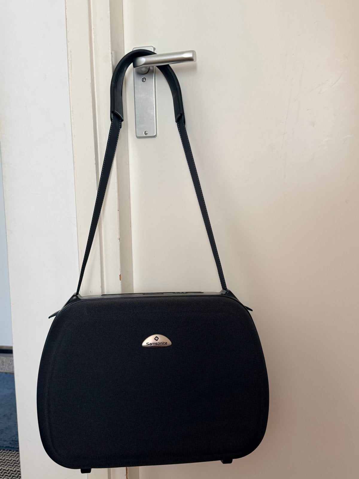 Samsonite Beautycase Zwart - Zo goed als nieuw, Sieraden, Tassen en Uiterlijk, Beautycases, Zwart, Ophalen of Verzenden, Zo goed als nieuw