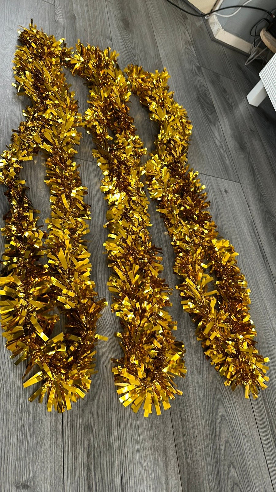 Laatste ‼️ 3x2 meter goud kerstversiering te koop nieuw ‼️‼️, Ophalen of Verzenden, Nieuw