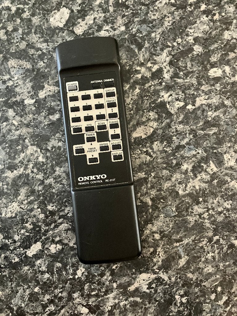Originele Onkyo RC-315T AB voor Integra T-4711, Ophalen, Zo goed als nieuw, Origineel