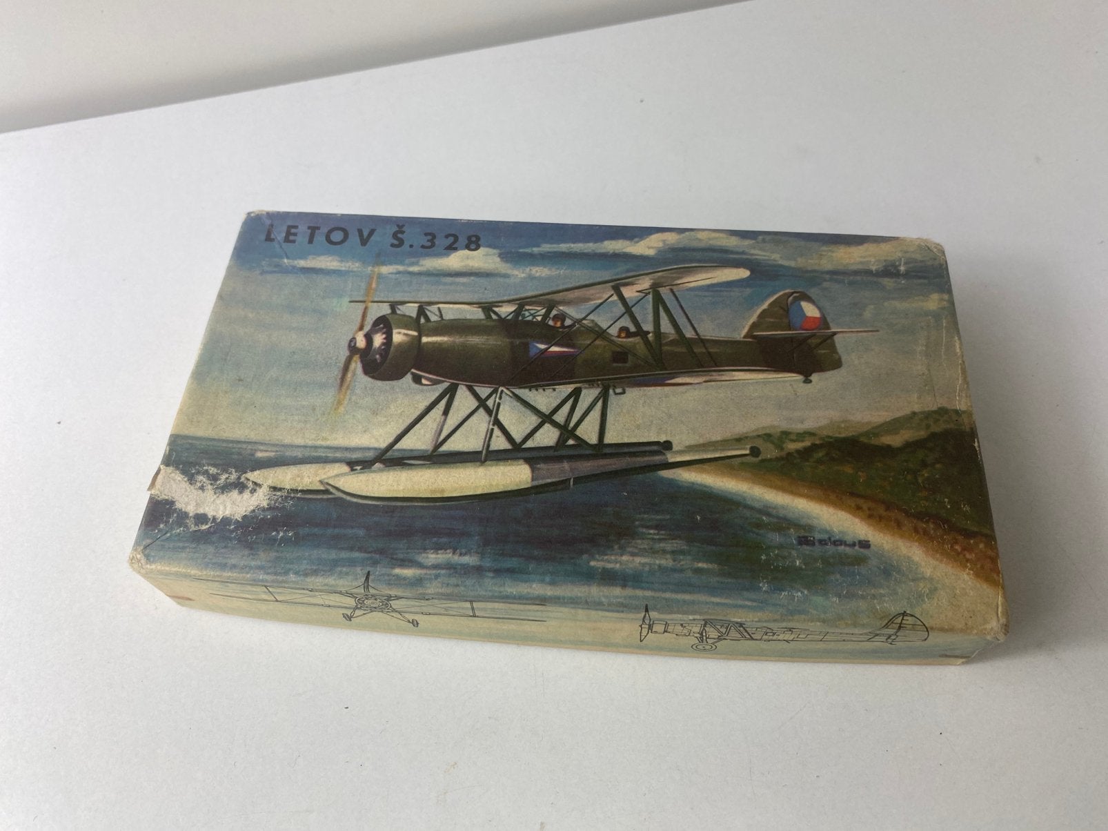 1:72 LETOV watervliegtuig-bouwdoos vintage-in OVP, Overige merken, 1:72 tot 1:144, Nieuw, Ophalen of Verzenden