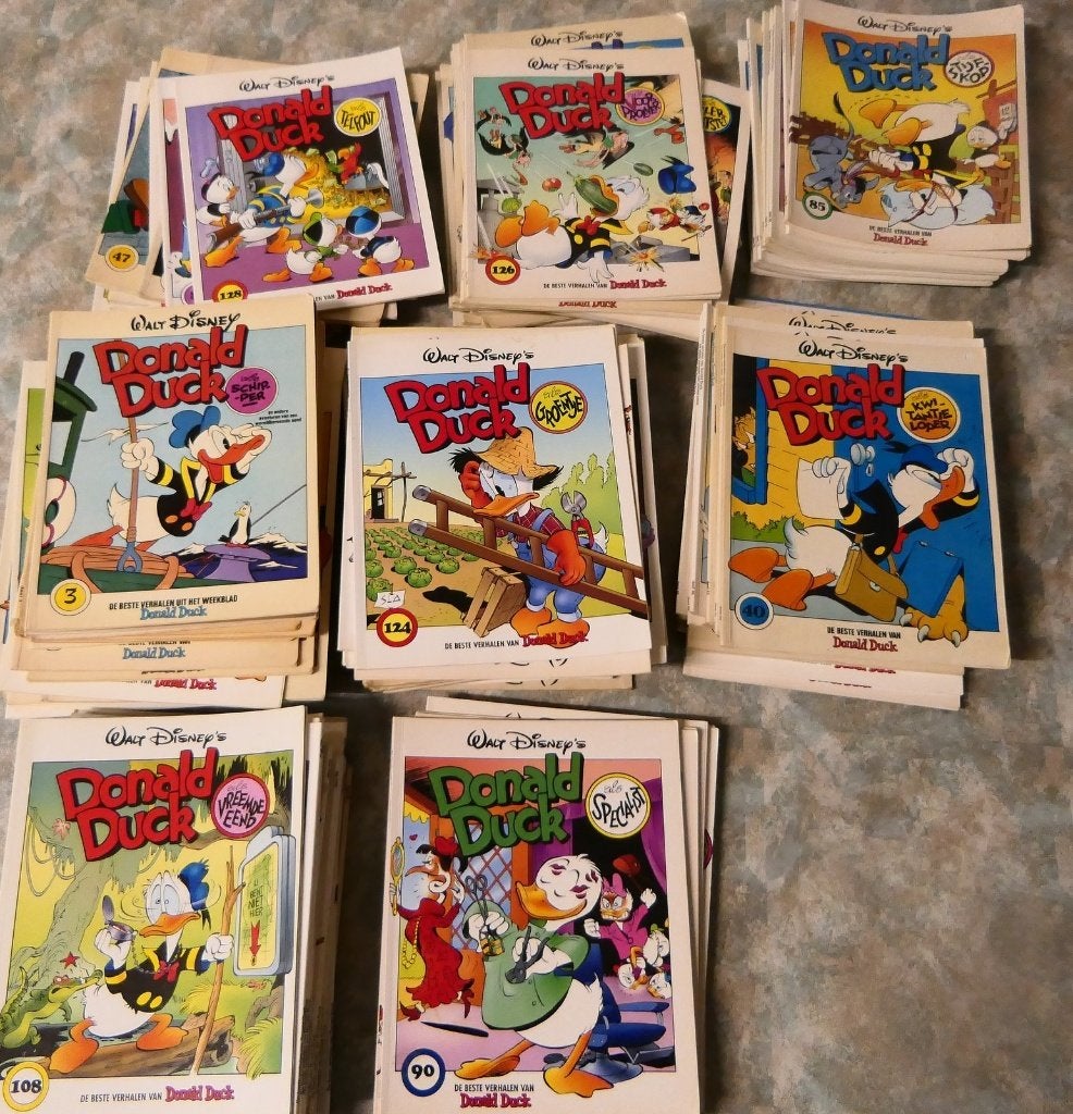 de beste verhalen van Donald duck, Meerdere stripboeken, Ophalen of Verzenden, Gelezen