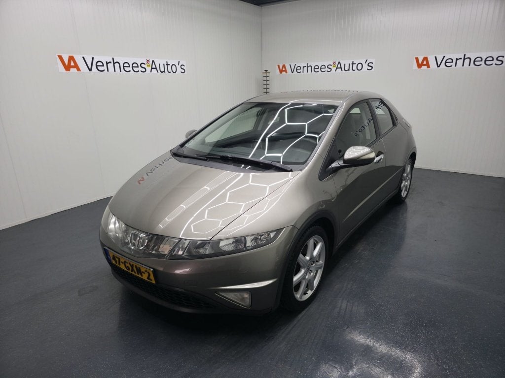 Honda Civic 1.8 Sport, Auto's, Gebruikt, 4 cilinders, Origineel Nederlands, Bedrijf