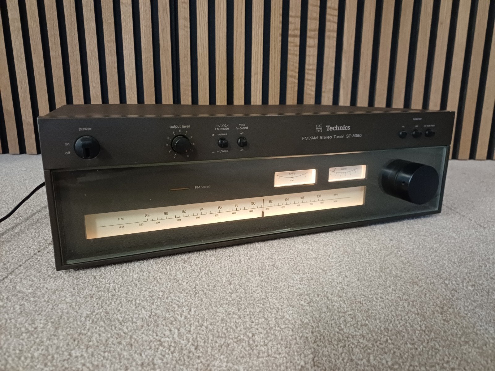 Technics ST-8080-XG FM/AM Stereo Tuner - Vintage Audio, Audio, Tv en Foto, Ophalen of Verzenden, Gebruikt