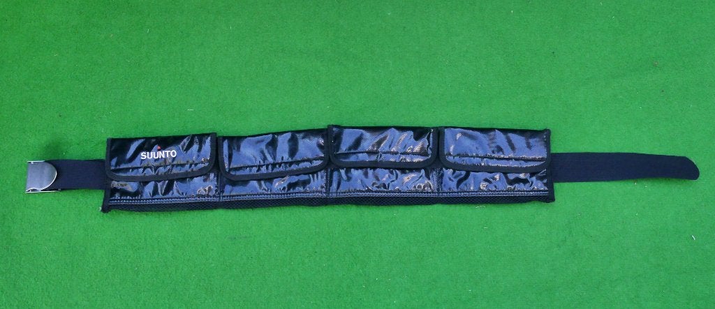 4-vaks softloodgordel - 125 cm - Suunto, Watersport en Boten, Duiken, Ophalen of Verzenden, Nieuw, Lood of Loodgordel