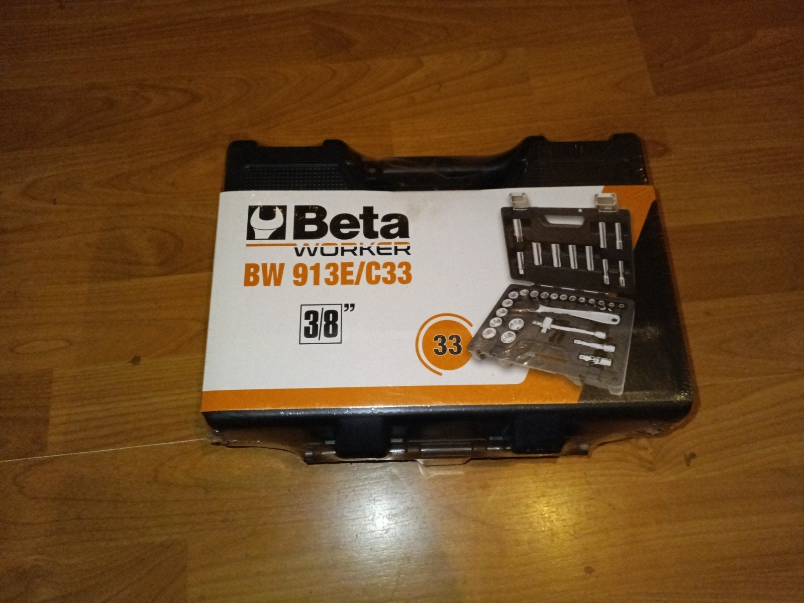 Beta 3/8" doppenset BW 913E/C33 - 33-delig, Ophalen of Verzenden, Nieuw, Gereedschapsset, Overige merken