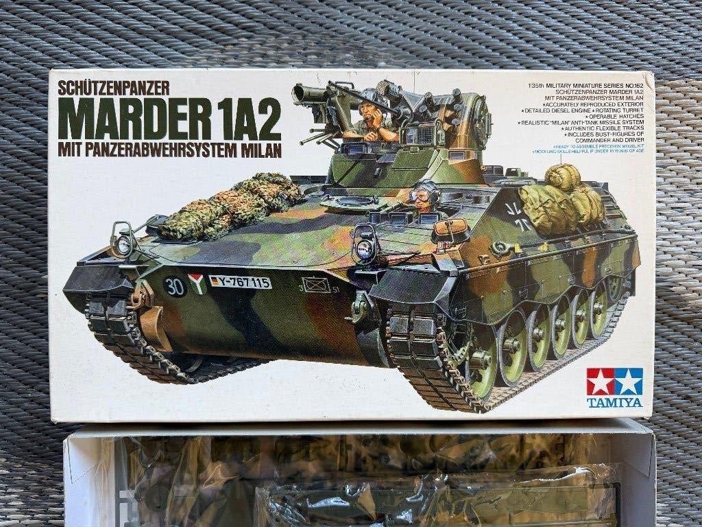 Tamiya Schützenpanzer Marder 1A2 modelbouw kit, Tank, 1:32 tot 1:50, Nieuw, Ophalen of Verzenden
