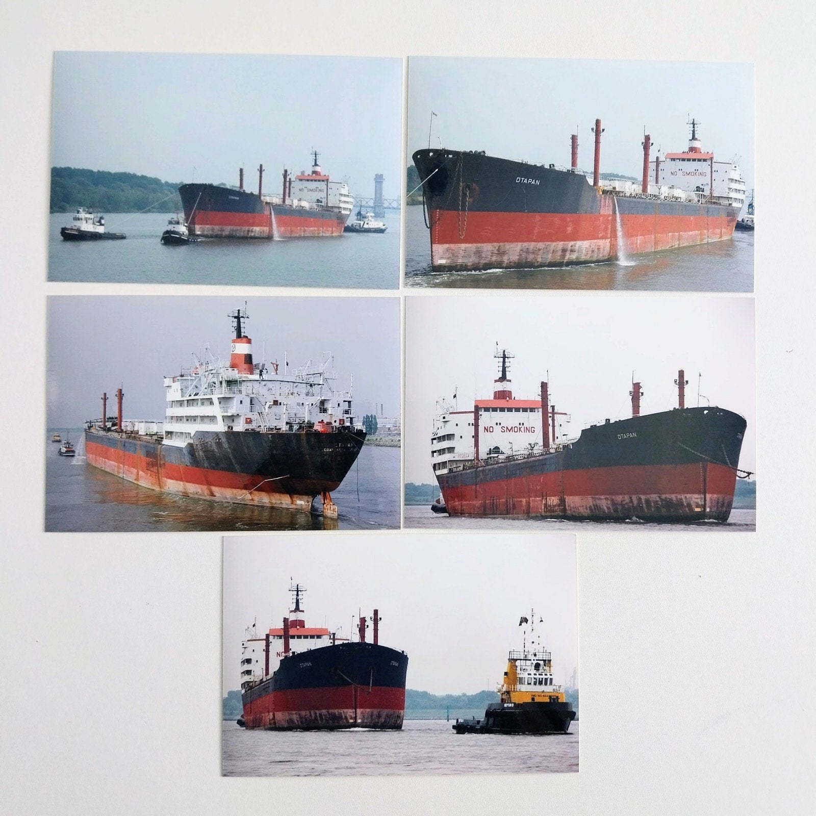 Asbestschip Otopan., Ophalen of Verzenden, Kaart, Foto of Prent