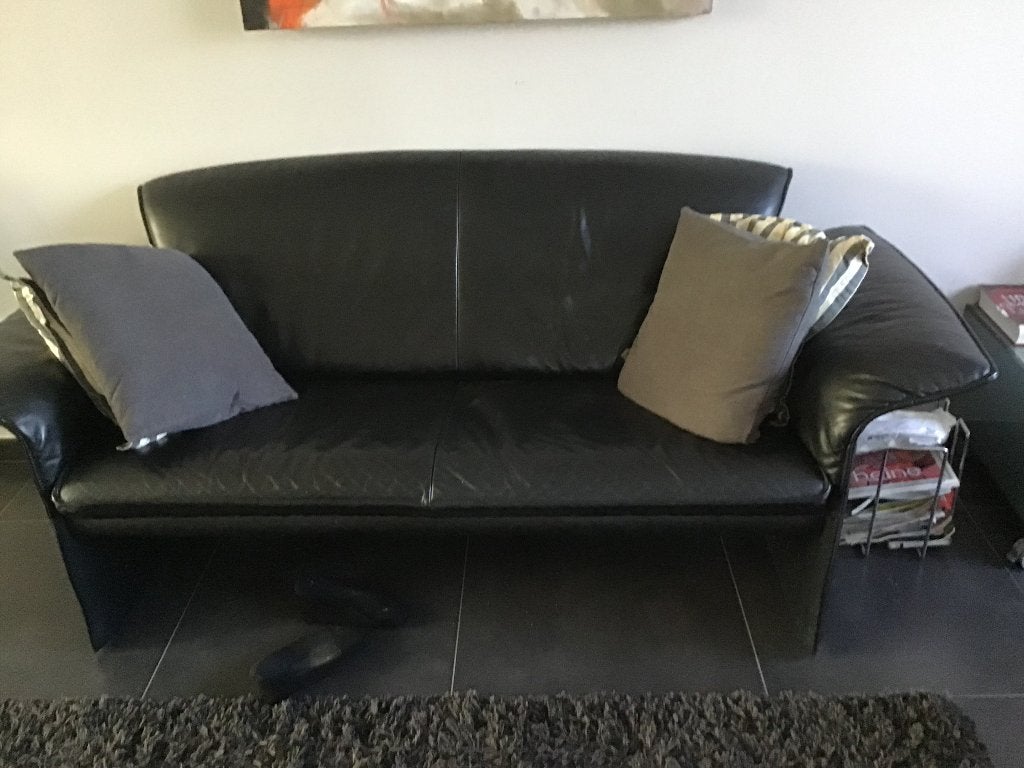 Banken, Huis en Inrichting, Banken | Bankstellen, Ophalen, Gebruikt, 150 tot 200 cm, Tweepersoons