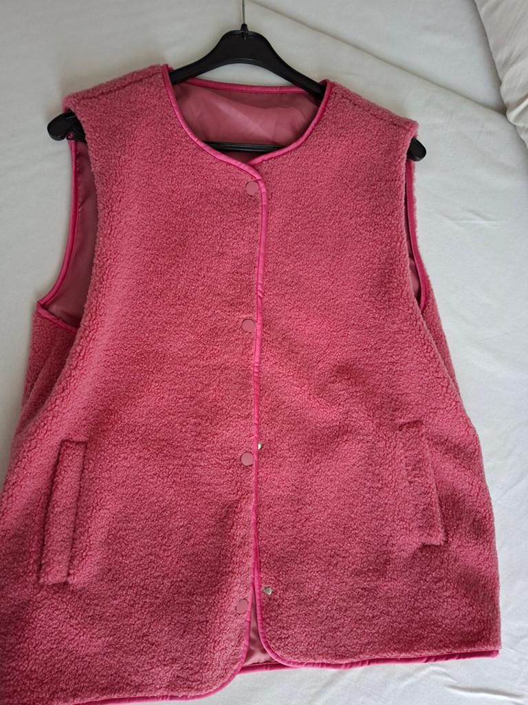 Roze Gilet met drukknopen, Ophalen of Verzenden, Nieuw