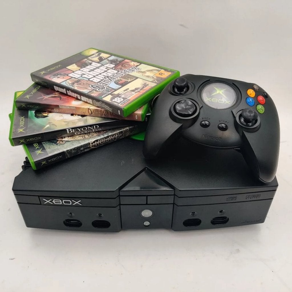 Xbox classic met controller en games Nu voor €119.99, Gebruikt, Overige genres, 1 speler, Ophalen of Verzenden