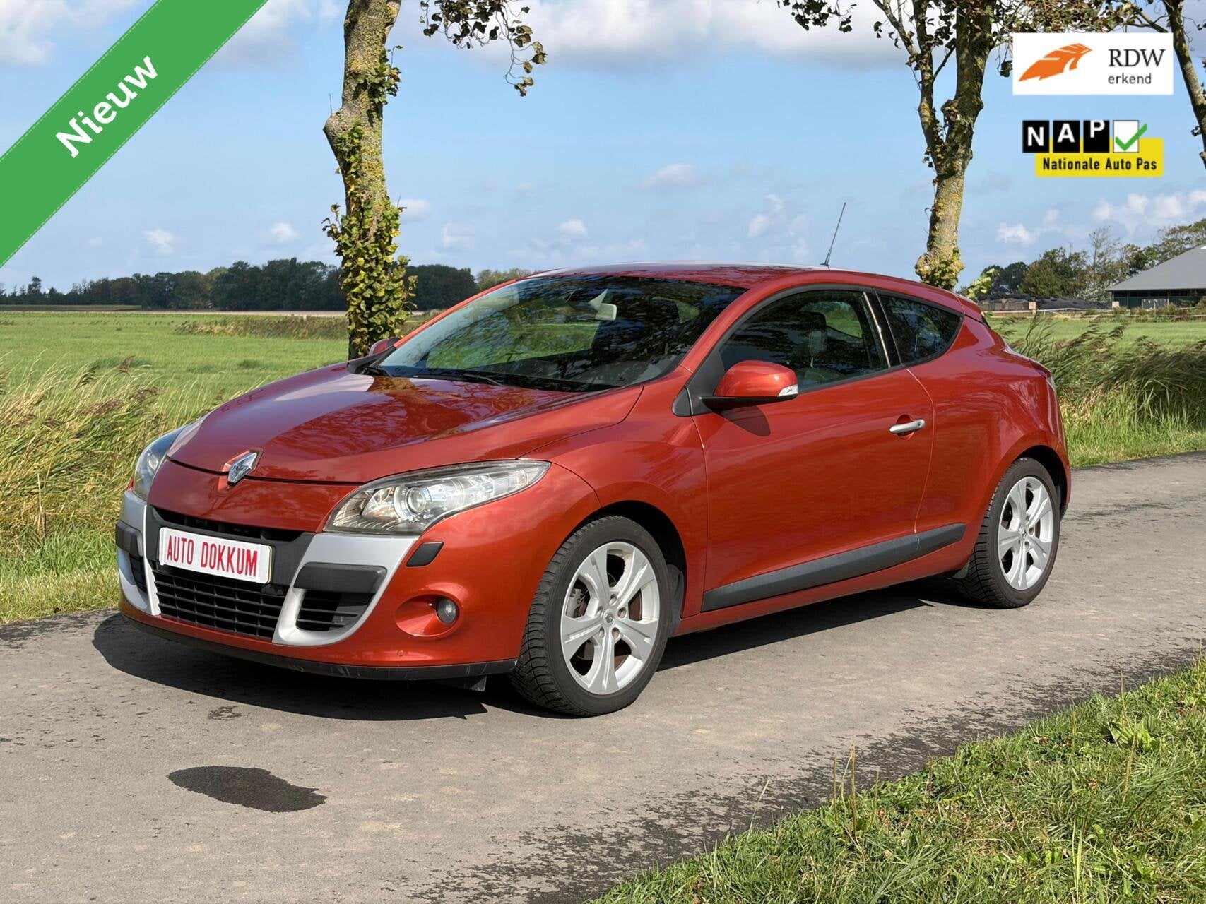 Renault Megane Coupé 1.6 Dynamique❗, Auto's, Renault, Voorwielaandrijving, Stof, Bedrijf, Grijs