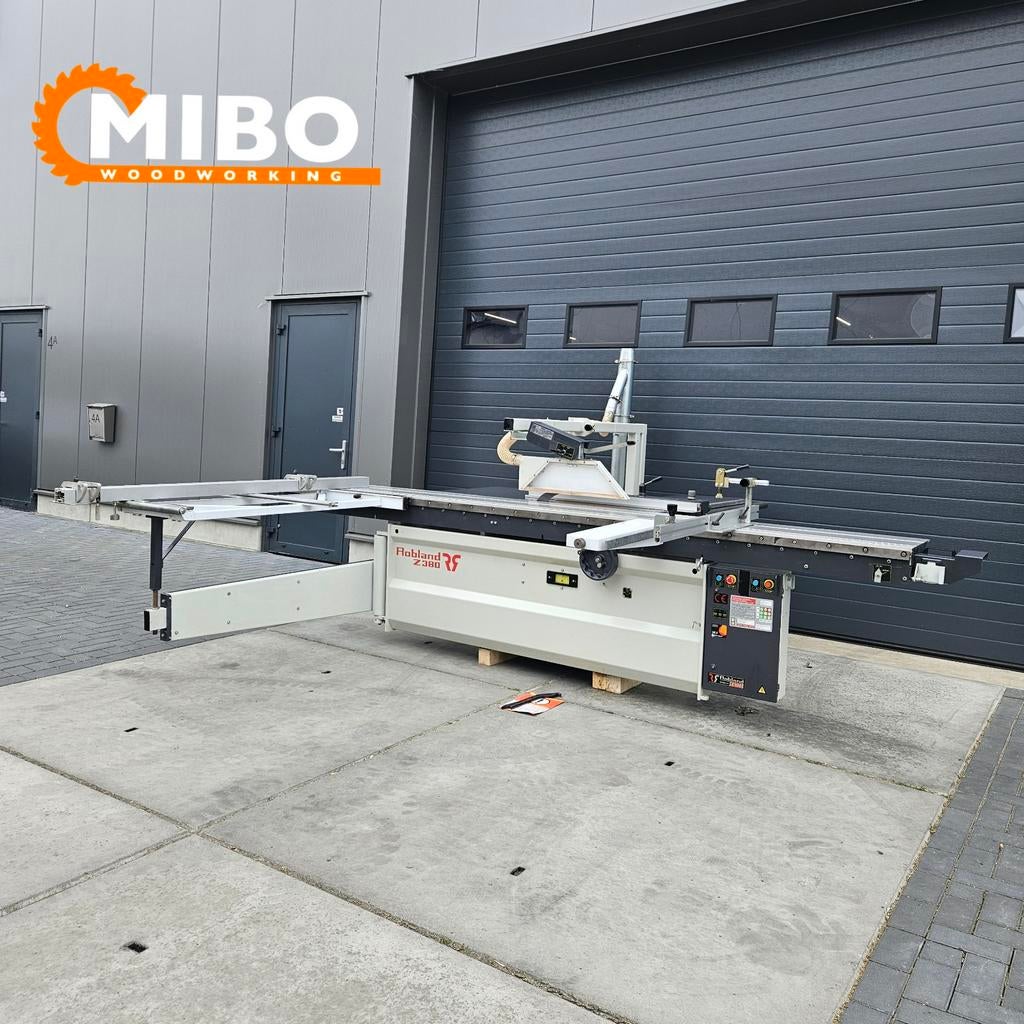 ROBLAND Formaatzaag 3200mm paneelzaag ** Zaagmachine, 70 mm of meer, Overige typen, Ophalen of Verzenden, Zo goed als nieuw