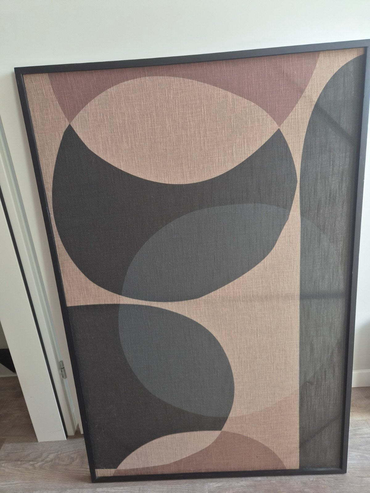 Wanddecoratiel met abstract patroon, 80x120 cm, Ophalen, Meerkleurig, Zo goed als nieuw, Modern