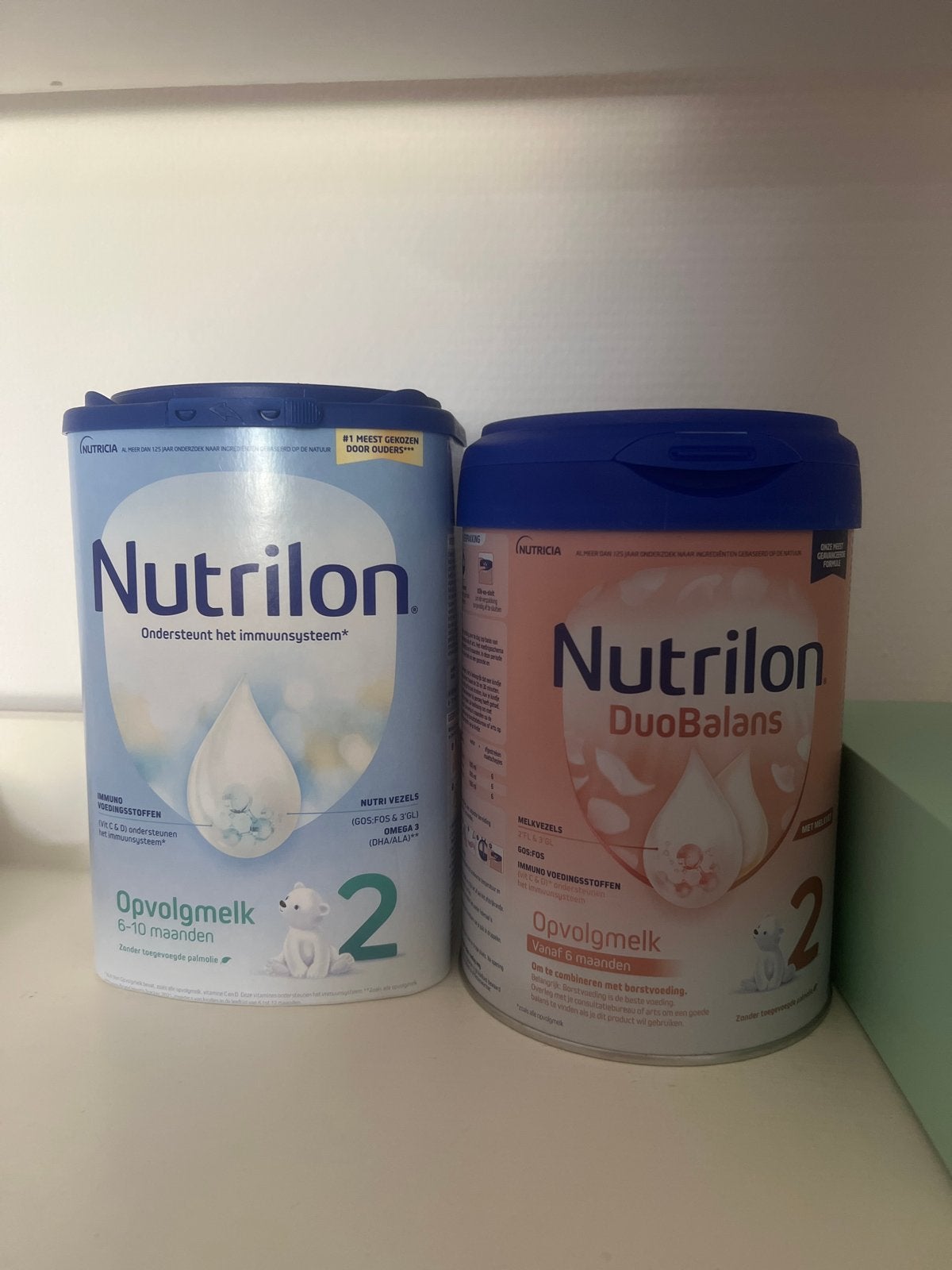 Nutrilon 2 en Nutrilon Duobalans 2 - Ophalen Ridderkerk, Kinderen en Baby's, Babyvoeding en Toebehoren, Ophalen, Zo goed als nieuw