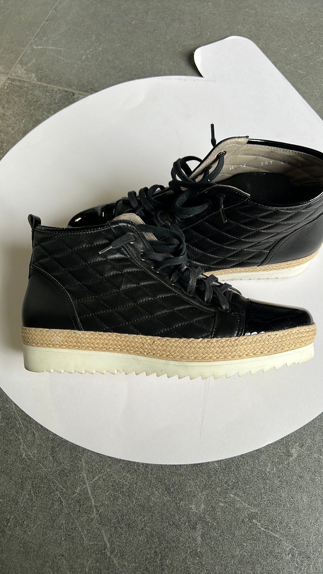 Footnotes maat 40 wijdte H, Ophalen of Verzenden, Zo goed als nieuw, Zwart, Sneakers of Gympen