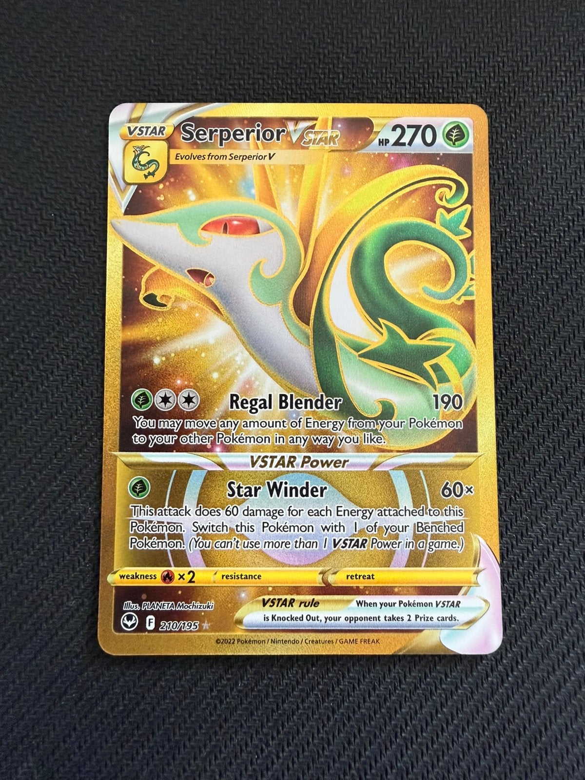 Serperior Vstar 210/195 Silver Tempest Pokemon, Ophalen, Nieuw, Losse kaart