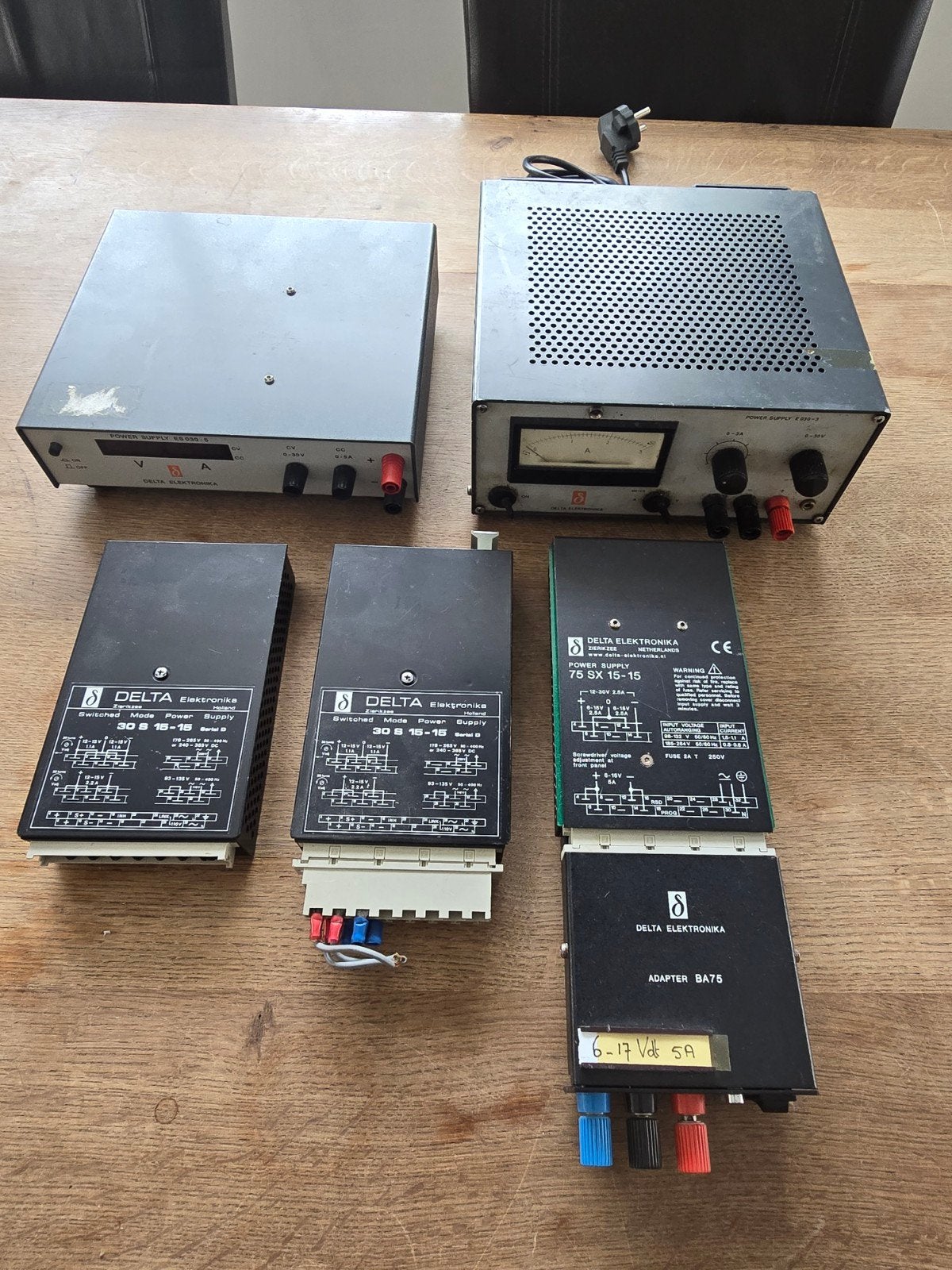 Delta Elektronika Voedingen en Adapters - Diverse Modellen, Ophalen of Verzenden