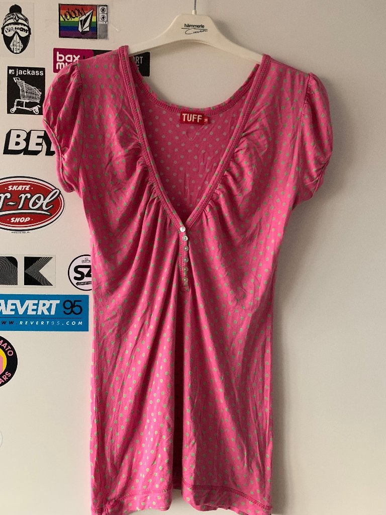 Tuff dames shirt maat M(nr.23 DM2), Maat 38/40 (M), Ophalen of Verzenden, Korte mouw, Roze