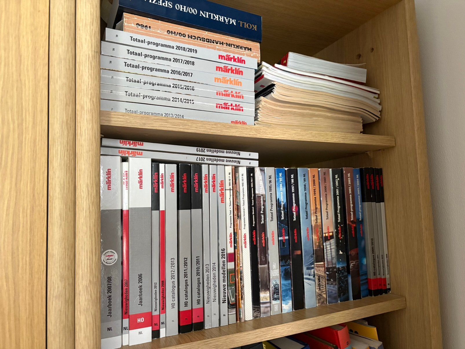 Diverse trein lectuur (Marklin, Insider, Rail Hobby), Ophalen, Gelezen, Trein