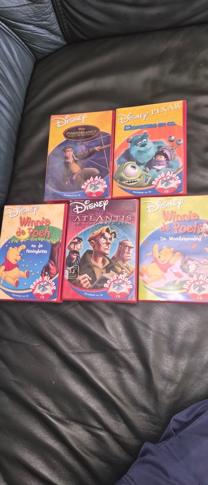 Disney Read Along Vertaalboeken en CD's - 5 stuks, Ophalen, Zo goed als nieuw, Disney, Sprookjes