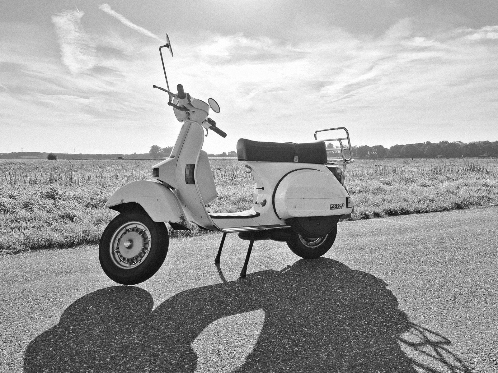 Vespa PX200e elestart. Tweede eigenaar. 100% authentiek., Motoren, Scooter, Gebruikt, 200 cc, Handgeschakeld