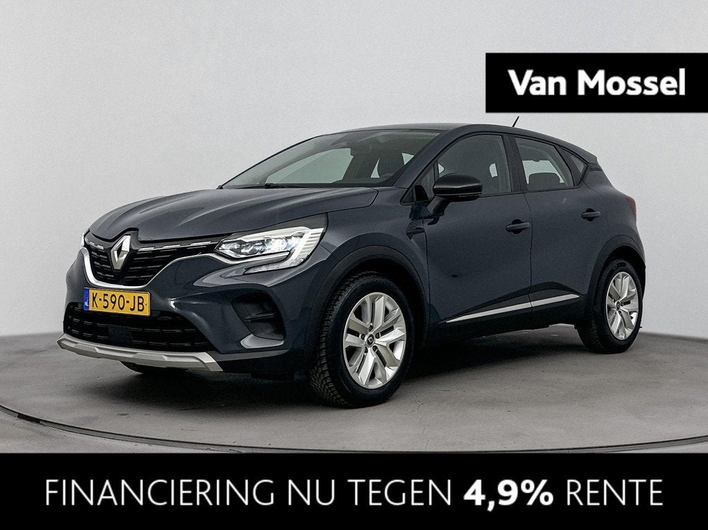Renault Captur 1.0 TCe 100 Zen | Airco | Apple Carplay/Andro, Voorwielaandrijving, Gebruikt, Euro 6, 1165 kg
