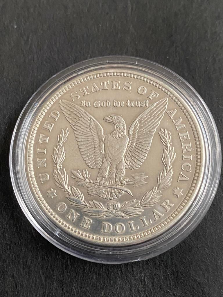 Morgan silver dollar 1921, Ophalen of Verzenden, Zilver