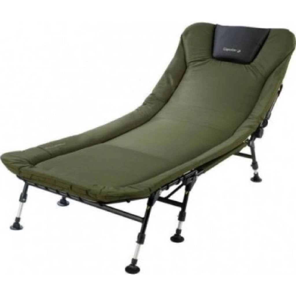 CAPERLAN Bedchair Fullbreak - karperst stretcher/kampeerbed, Ophalen, Zo goed als nieuw, Overige typen